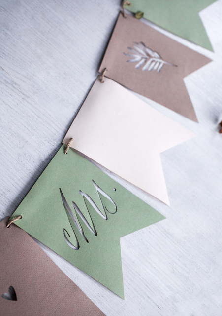 Рустик, Эко в Ресторан / Банкетный зал от All dates box - готовые наборы свадебного декора 2