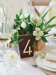 Рассадка, Столы и стулья гостей / Банкет в Рустик, Эко от All dates box - готовые наборы свадебного декора 1