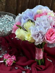 Классический круглый name от Студия декора и флористики DreamFlowers 1