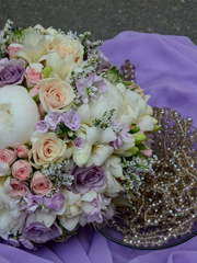 Классический круглый name от Студия декора и флористики DreamFlowers 1