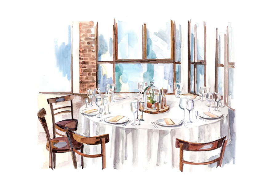 Весенняя / Летняя, Эко в Ресторан / Банкетный зал от Miracle Makers 22