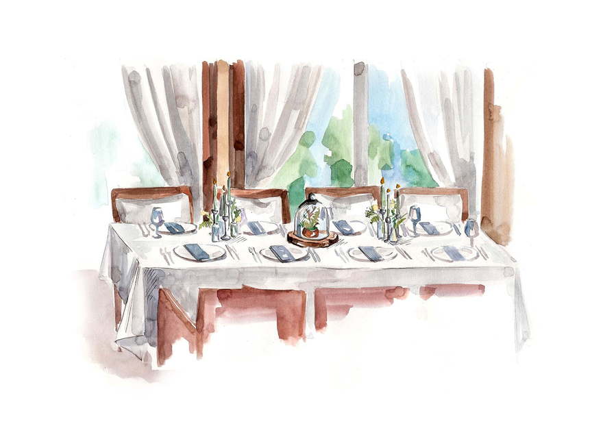 Весенняя / Летняя, Эко в Ресторан / Банкетный зал от Miracle Makers 47