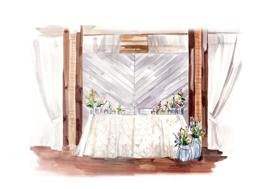 Весенняя / Летняя, Эко в Ресторан / Банкетный зал от Miracle Makers 48