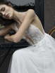 Свадебное платье Kiara, RD-212. Силуэт А-силуэт. Цвет Айвори / Капучино. Вид 3