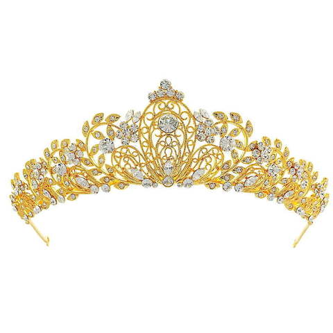 Диадема (золотой) DL05G от Love Wedding Couture 1