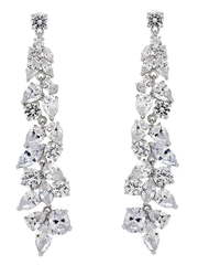 Серьги E1908 из Посеребренная бижутерия от Love Wedding Couture 1