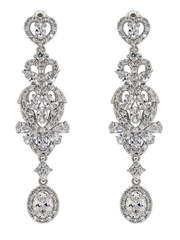 Серьги E2618 из Посеребренная бижутерия от Love Wedding Couture 1