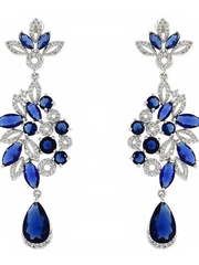 Серьги GLE4432s из Посеребренная бижутерия от Love Wedding Couture 1