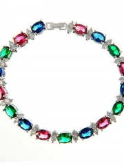 Браслет BR26dc из Посеребренная бижутерия от Love Wedding Couture 1