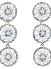 Серьги SDL10 из Посеребренная бижутерия от Love Wedding Couture 1