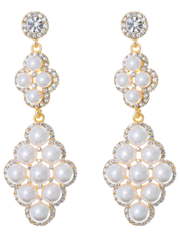 Серьги SDL12g из Позолоченная бижутерия от Love Wedding Couture 1