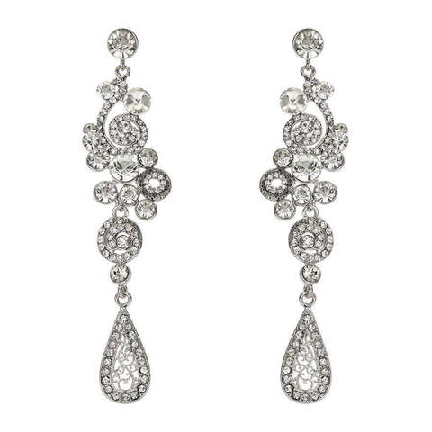 Серьги SDL20 из Посеребренная бижутерия от Love Wedding Couture 1