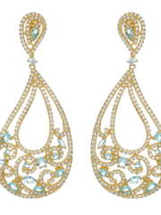 Серьги SE12262g из Позолоченная бижутерия от Love Wedding Couture 1