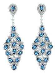 Серьги SE12239s из Посеребренная бижутерия от Love Wedding Couture 1