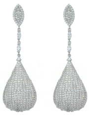 Серьги SE07376 из Посеребренная бижутерия от Love Wedding Couture 1