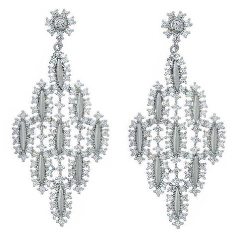 Серьги SE03315 из Посеребренная бижутерия от Love Wedding Couture 1