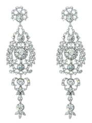 Серьги SDL04 из Посеребренная бижутерия от Love Wedding Couture 1