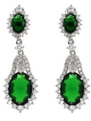 Серьги GLE2637i из Посеребренная бижутерия от Love Wedding Couture 1