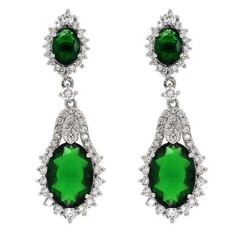 Серьги GLE2637i из Посеребренная бижутерия от Love Wedding Couture 1