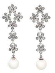 Серьги GLE4651 из Посеребренная бижутерия от Love Wedding Couture 1