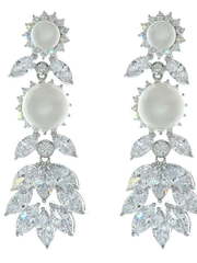 Серьги клипсы C29205 из Посеребренная бижутерия от Love Wedding Couture 1