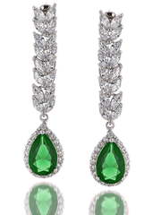 Серьги  A6386 из Посеребренная бижутерия от Love Wedding Couture 1