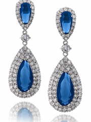 Серьги A6390s из Посеребренная бижутерия от Love Wedding Couture 1