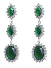 Серьги A6628 из Посеребренная бижутерия от Love Wedding Couture 1