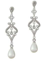 Серьги A8209 из Посеребренная бижутерия от Love Wedding Couture 1