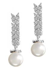 Серьги A64013 из Посеребренная бижутерия от Love Wedding Couture 1