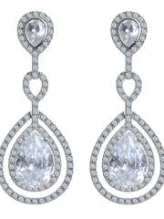 Серьги E1156 из Посеребренная бижутерия от Love Wedding Couture 1