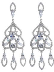 Серьги E2513 из Посеребренная бижутерия от Love Wedding Couture 1