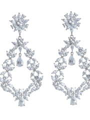 Серьги A8382 из Посеребренная бижутерия от Love Wedding Couture 1