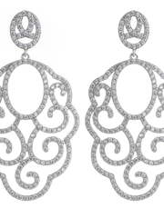 Серьги A9419 из Посеребренная бижутерия от Love Wedding Couture 1