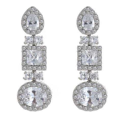 Серьги A63932 из Посеребренная бижутерия от Love Wedding Couture 1