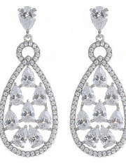 Серьги A8731 из Посеребренная бижутерия от Love Wedding Couture 1