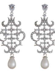 Серьги  A6642 из Посеребренная бижутерия от Love Wedding Couture 1