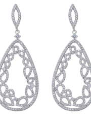 Серьги SE11391 из Посеребренная бижутерия от Love Wedding Couture 1