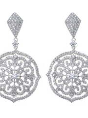 Серьги SE12272 из Посеребренная бижутерия от Love Wedding Couture 1