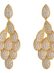 Серьги SE07087g из Позолоченная бижутерия от Love Wedding Couture 1