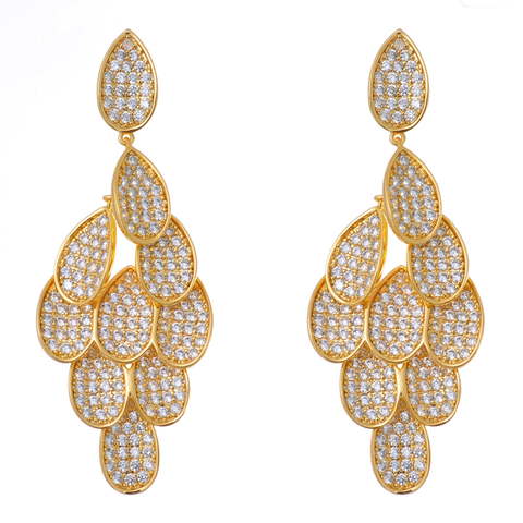 Серьги SE07087g из Позолоченная бижутерия от Love Wedding Couture 1