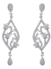 Серьги SE12229 из Посеребренная бижутерия от Love Wedding Couture 1