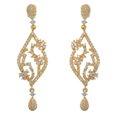 Серьги SE12229g из Позолоченная бижутерия от Love Wedding Couture 1