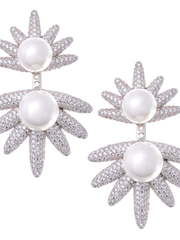 Серьги BE88346 из Посеребренная бижутерия от Love Wedding Couture 1