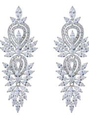 Серьги BE899 из Посеребренная бижутерия от Love Wedding Couture 1