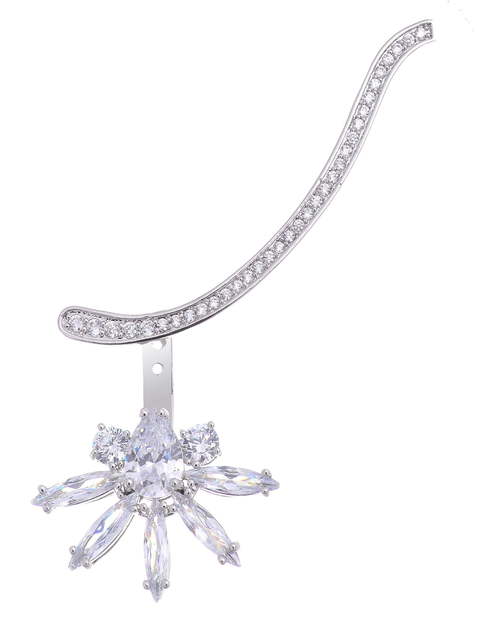 Серьги BE885-2 из Посеребренная бижутерия от Love Wedding Couture 1