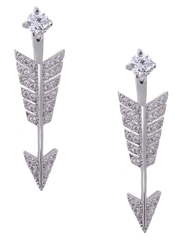 Серьги BE88376 из Посеребренная бижутерия от Love Wedding Couture 1