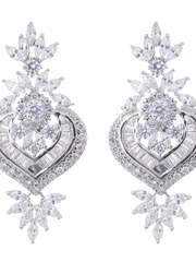 Серьги GLE2943 из Посеребренная бижутерия от Love Wedding Couture 1