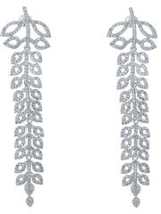 Серьги GLE5268 из Посеребренная бижутерия от Love Wedding Couture 1