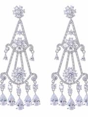 Серьги GLE4897 из Посеребренная бижутерия от Love Wedding Couture 1